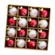 thumbnail image 4 of Juego De Bolas Navide?as Decorativas Brillantes Para Fiesta De Aniversario, Color Rojo Y Blanco, 4 of 5