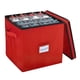 thumbnail image 1 of Caja de almacenamiento para adornos Handy Laundry, 33 cm, roja, ajustable, 1 of 8