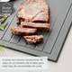 thumbnail image 2 of Set 3 tablas para cortar picar cocina Home Logics color crema blanco y negro, 2 of 3