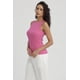 thumbnail image 2 of Polera Mujer Rib Lisa Fucsia - ll, 2 of 4