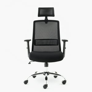 Form Office - Silla Cuba Alta Crom. Br Reg - Cabecero