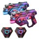 thumbnail image 1 of Set de 2 pistolas láser Winyea Tag LED, chaleco LED para exteriores, 1 of 6