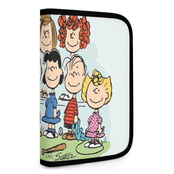 PEANUTS Bolsa de Almacenamiento Plegable Portátil con Compartimentos, Organizador de Herramientas Multi-Bolsillo, Uso Dual Viaje y Hogar 26.5*17.8cm