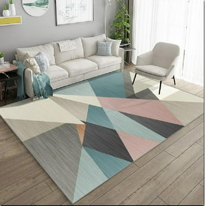 Auckland Outdoor - Alfombra Living 120X160 Cm. Piacenza Tapete 3D Sala Estar Multicolor