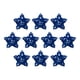 thumbnail image 1 of 10 Uds. Colgantes de estrella de Navidad pentagrama de Navidad adorno de ratán reutilizable colgante para decoración de fiesta de año nuevo de vacacio azul, 1 of 5
