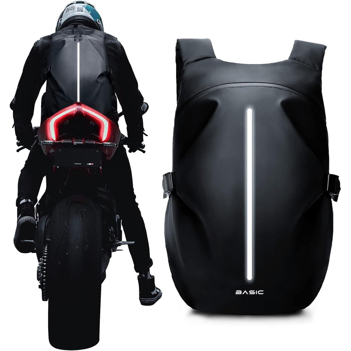 Mochila Weplan Para Moto Resistente Al Agua 50x36x20cm Casco