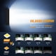 thumbnail image 3 of Barra de luces LED Nilight, 34 cm, triple hilera, Spot Flood Combo, 3 of 9