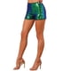 thumbnail image 1 of INSPIRE CHIC Pantalones Cortos de Mujer con Lentejuelas Brillantes de Cintura Media Sólida para Cóctel con Cintura Elástica Verde Oscuro M, 1 of 6