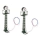 thumbnail image 1 of 2 Piezas De Luces De Ferrocarril Modelo Escala HO Para Accesorios De Iluminación De Jardín De Hadas Verde, 1 of 5