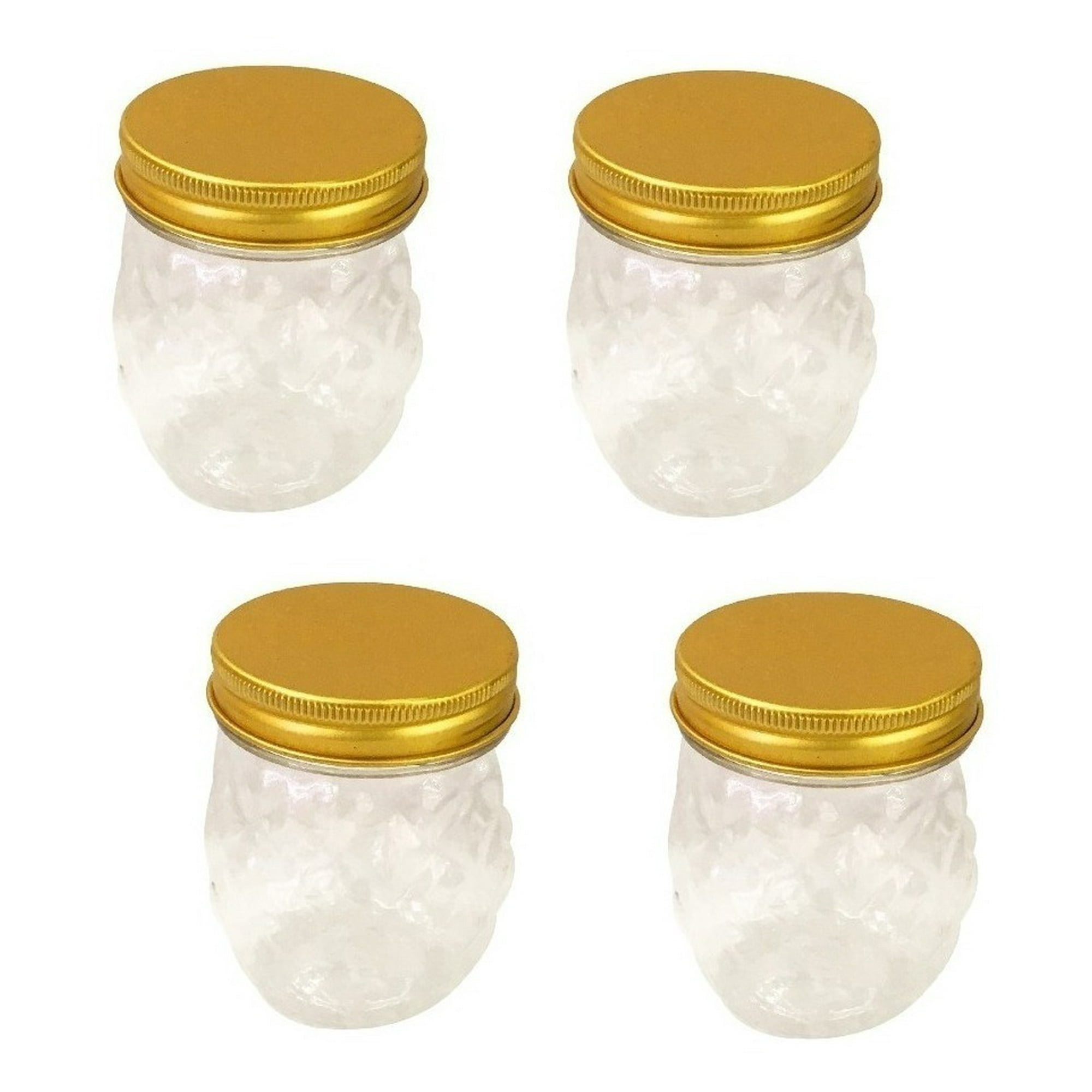 Genérico - 4 Potes Plasticos Frascos Plasticos Pote Plastico Frasco