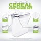 thumbnail image 4 of Recipientes para cereales Utopia Kitchen de almacenamiento hermético de 4 litros (paquete de 4), 4 of 9