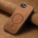 thumbnail image 5 of Magnetic Slim Case for iPhone 16e with Camera Guard & Anti-Scratch Back Brown, 5 of 6