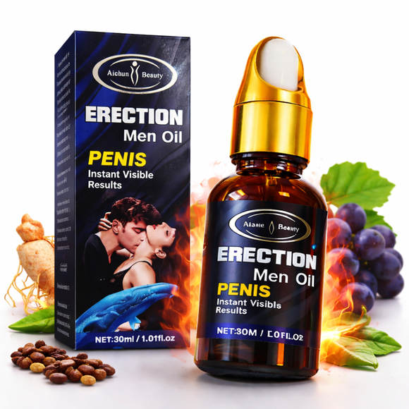Aceite para Erección Masculina – Resultados visibles rápidamente