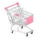 thumbnail image 3 of Mini Carrito De Compras De Supermercado, Carrito De Mano De Metal, Juguete Decorativo, Organizador De Escritorio, Color Rosa, 3 of 3