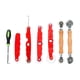 thumbnail image 2 of Kit De Rodillos Estriados Para Pantalla De Ventana 7 En 1, Ruedas Con Rodamientos De Acero Y Nailon Resistentes, 2 of 5