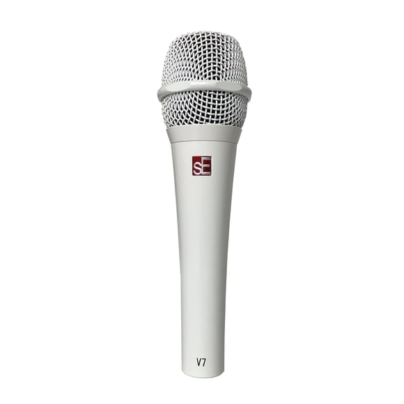 Micrófono portátil sE Electronics V7, blanco, de calidad de estudio