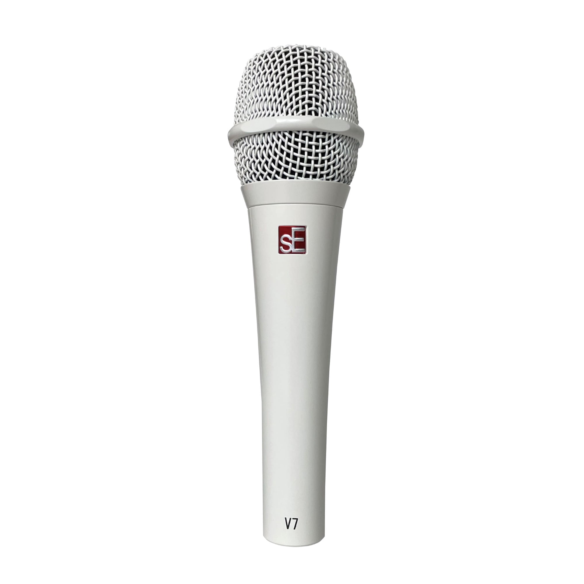Micrófono Portátil Se Electronics V7, Blanco, De Calidad De Estudio