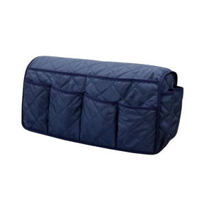 Bothyi - Organizador De Reposabrazos Para Sofá, Soporte Antideslizante Para Mesita De Noche, Para Control Remoto De Teléfono, Azul Oscuro