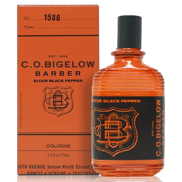 Cologne C.O. Bigelow Elixir Black Pepper No. 1586 para hombre, 75 ml