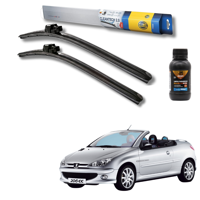 Plumillas Hella Cleantech Para Peugeot 206 Cc 2001-2008