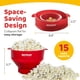 thumbnail image 2 of Máquina para hacer palomitas de maíz HOTPOP para microondas, silicona, capacidad para 15 tazas, 2 of 6