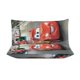 thumbnail image 3 of Cars Piston Cup Circuit Blue, Red, And Yellow, Lightning McQueen And Mater 3 Piece Toddler Bed Set - Comforter, 3 of 5