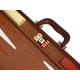 thumbnail image 3 of Juego de Backgammon Middleton Games Estuche Marrón de 46 cm, 3 of 6