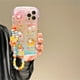 thumbnail image 2 of Cute Cartoon 3D Rabbit Flower Transparent Soft Phone Case For IPhone 14 Pro Max 14 Plus 12 Pro 13 11 XR Clear Candy Cover With Fruit Duck Love Heart Star Bear Chain Lanyard, 2 of 2