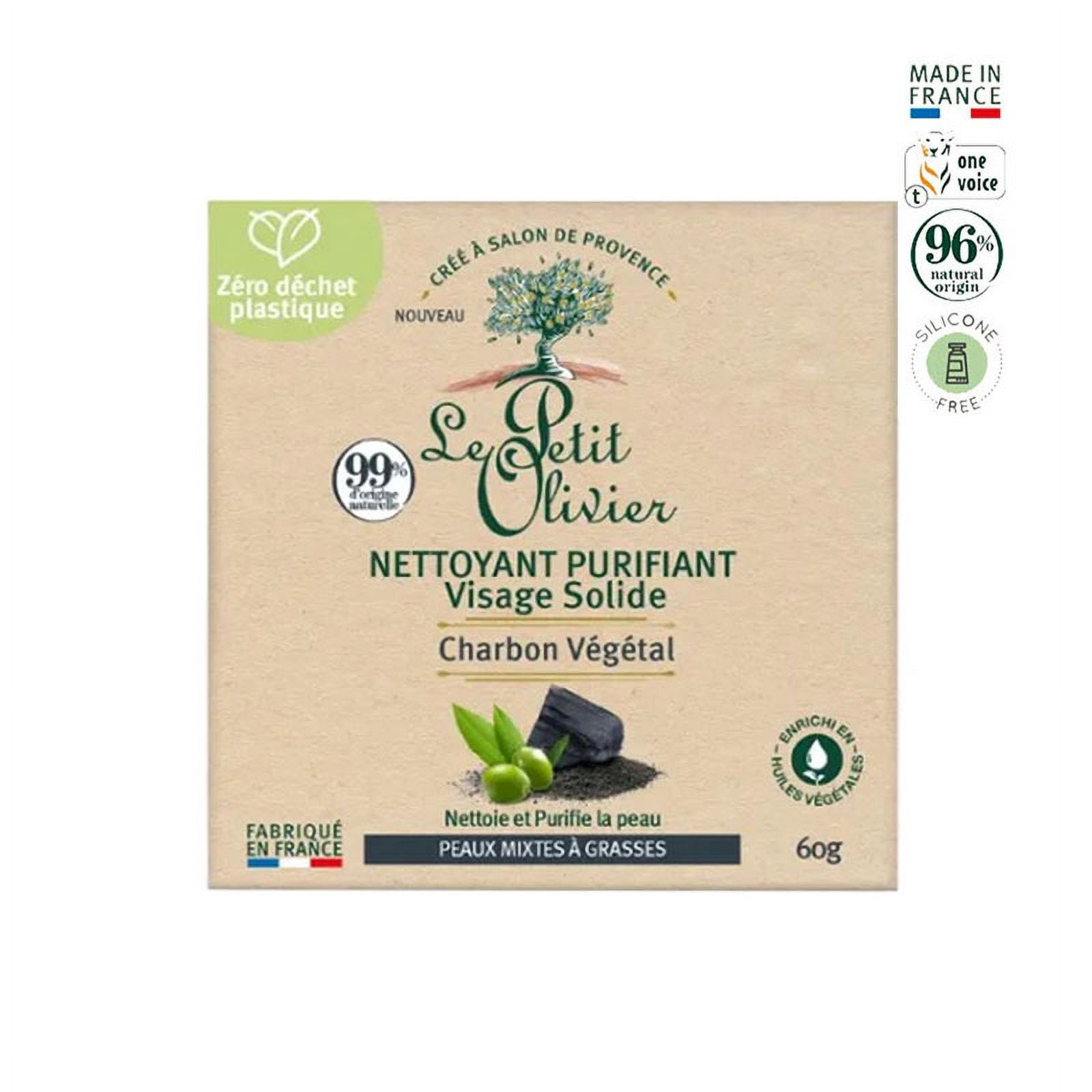 Le Petit Olivier - Jabón Facial Carbón Purificante 60gr