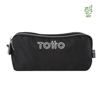 Totto - Estuche Escolar Sobre Rpet Negro/Black