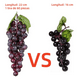 thumbnail image 3 of Uvas artificiales 60 uds fruta sintética púrpura, 3 of 3