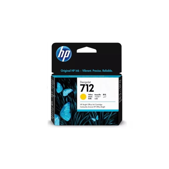 Cartucho hp 712 Yellow Original T210 T230 T250 T630 T650