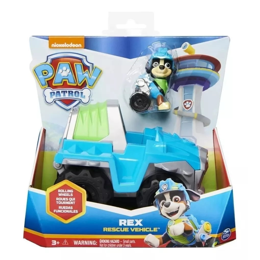 Vehículo Paw Patrol Rex