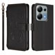 thumbnail image 2 of Funda Cartera Mariposa para [Xiaomi Redmi Note 14S 4G] con Soporte y Cremallera Negro, 2 of 6