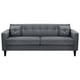 thumbnail image 1 of Sofa New Retro 3CG Felpa 00 Gris, 1 of 6