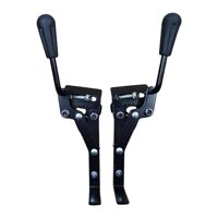 Magideal - 2 Frenos De Mano Para Silla De Ruedas, Repuesto De Herrajes Metálicos Para Scooter De Mano Para Adultos.