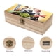 thumbnail image 3 of La Guerra de las Galaxias Caja Organizadora de Madera Rústica - Caja Decorativa Multifuncional para Escritorio, Hogar, Oficina, Joyas y Manualidades, 3 of 6