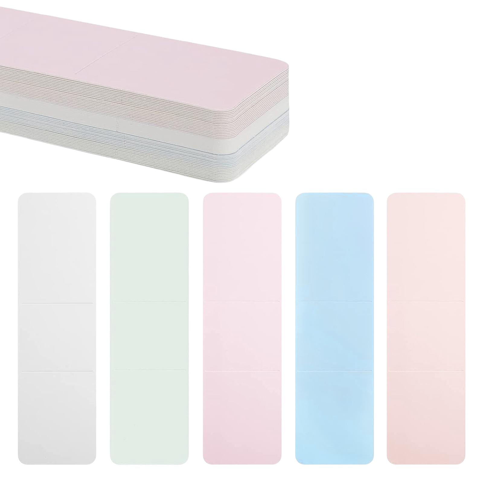 Magideal - 50 Uds. Marcapáginas De Papel Kraft, Mangas Para Marcapáginas, Etiqueta De Regalo, Marcadores De Libros De Lectura Para Fabricación De Joyas, , Color Mezclado