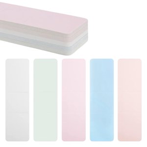 Magideal - 50 Uds. Marcapáginas De Papel Kraft, Mangas Para Marcapáginas, Etiqueta De Regalo, Marcadores De Libros De Lectura Para Fabricación De Joyas, , Color Mezclado