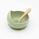 thumbnail image 1 of Baby Suction Bowl With Spoon, Silicone Bowl & Spoon Set, Kids, Toddlers - Baby Weaning Food Bowls - First Stage Self-Feeding Tableware Set, 1 of 3