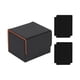 thumbnail image 4 of Caja De Baraja De Cartas Coleccionables, Soporte Para Tarjetas, Exhibición Para Tarjetas De Colección De Tarjetas De Béisbol, Negro Y Naranja, 4 of 5