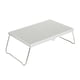 thumbnail image 5 of Mesa plegable para acampar, escritorio plegable portátil, escritorio exterior multifuncional de aleación de aluminio para acampar en el patio trasero, Plata, 5 of 5