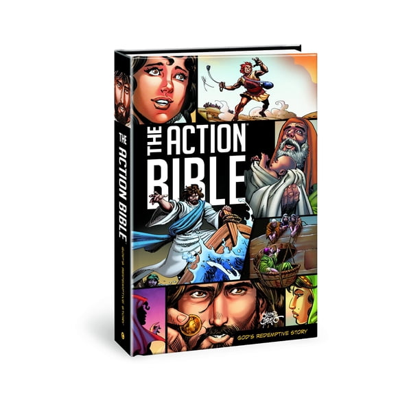 Libro La Biblia de acción La historia redentora de Dios David C. Cook
