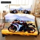 thumbnail image 1 of Sports Motorcycling Bedding Set Cute Quilt Cover Bed Cover With Pillowcase Boys Adult Home, 1 of 5