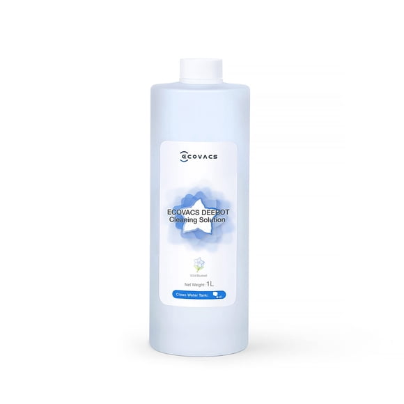 Solución de limpieza de suelos ECOVACS 1L para DEEBOT T30S/T20/X1/X2