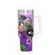 thumbnail image 2 of Chuck E. Cheese Vaso aislado de acero inoxidable con asa, diseño temático, regalo para familia, amigos y fans; incluye pajita y encaja en el portavasos estándar, 40 oz, 2 of 6