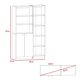 thumbnail image 5 of Combo Home Estante 45 Cm + Estante 2 Puertas Macadamia, 5 of 7