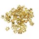 thumbnail image 2 of 100 Piezas Pyramid Studs Remaches Spots Punk DIY Bolsa De Cuero Zapatos Oro, 2 of 3