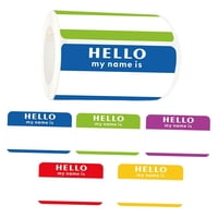 Magideal - 300 Etiquetas Adhesivas Con Nombre, Etiquetas Adhesivas Para Álbum De Recortes, Organizador De Oficina, Colorido Liso Para Ropa, Escritorio , Palabras