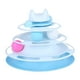 thumbnail image 2 of Cat Toy Track Ball Tower Roller Entrenamiento Interactivo Catch Toy Amusement Blue, 2 of 5